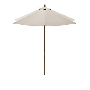 Ombrelone con Cobertura Polyester Beige de 1,8m de Diámetro