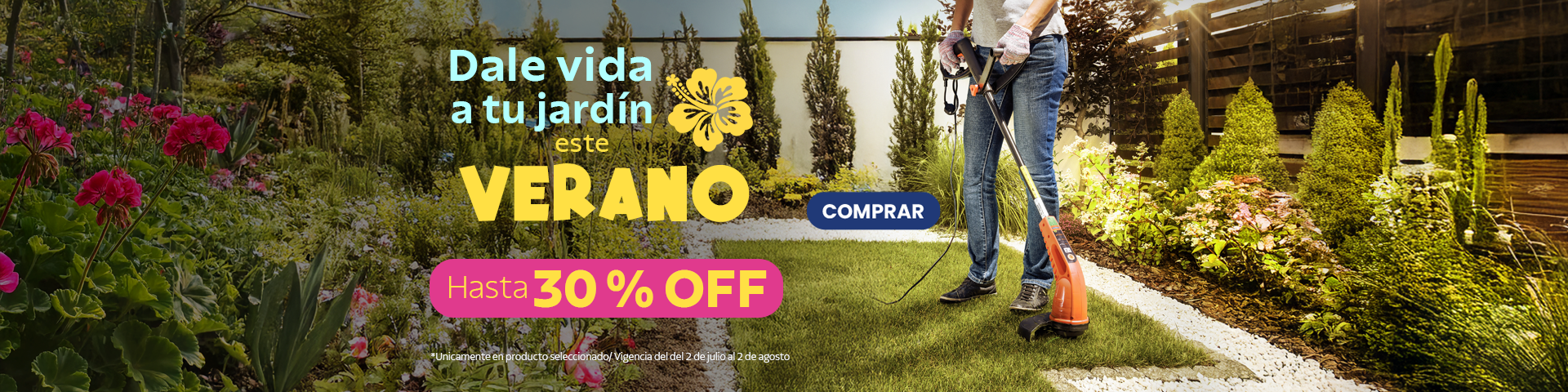 Verano Jardín