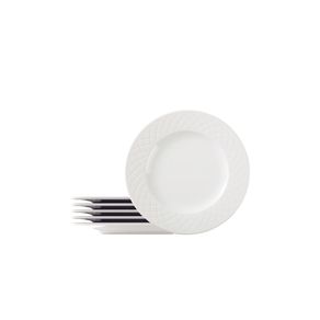Kit Plato Postre Tramontina Ingrid en Porcelana Decorada 21 cm 06 Piezas