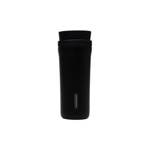 Vaso Térmico Tramontina 460 ml Negro en Acero Inoxidable con Boca 360°