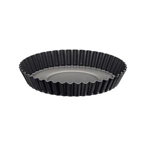 Molde para Tarta en Aluminio con Revestimiento Interno y Externo en Antiadherente Starflon Max Grafito 24 cm 1,4 L