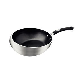 Sartén Tramontina Profesional para Saltear Aluminio con Revestimiento Interno con Antiadherente Starflon Premium y Acabado Externo Lijado 28 cm 3,3 L