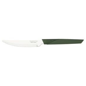 Cuchillo de Mesa Tramontina LYF con Lámina de Acero Inoxidable y Mango de Polipropileno PCR Verde Naturaleza 4