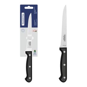 Cuchillo para Deshuesar Tramontina Ultracorte con Lámina de Acero Inoxidable y Mango de Polipropileno Negro 6