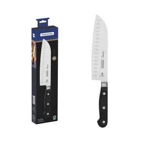 Cuchillo Santoku Tramontina Century con Lámina en Acero Inoxidable y Mango en Policarbonato Negro y Fibra de Vidrio 7