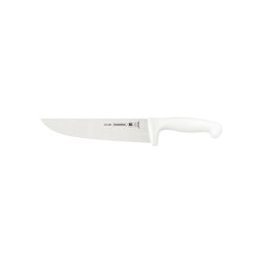 Cuchillo para Carne Tramontina Profesional con Lámina en Acero Inoxidable y Mango en Polipropileno Blanco 8