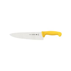 Cuchillo para Carne Tramontina Profesional con Lámina en Acero Inoxidable y Mango de Polipropileno Amarillo 10