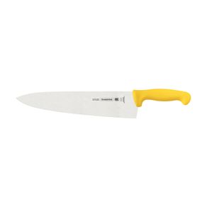 Cuchillo para Carne Tramontina Profesional con Lámina en Acero Inoxidable y Mango de Polipropileno Amarillo 12