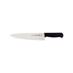 Cuchillo para Carne Tramontina Profissional con Lámina en Acero Inoxidable y Mango de Polipropileno Negro con Protección Antimicrobiana 10