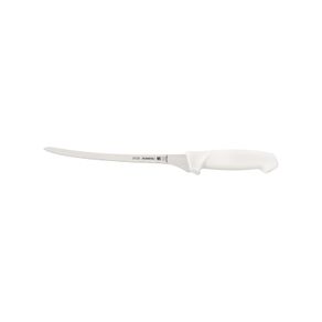 Cuchillo para Filetear Tramontina Profesional con Lámina en Acero Inoxidable y Mango de Polipropileno Blanco 8