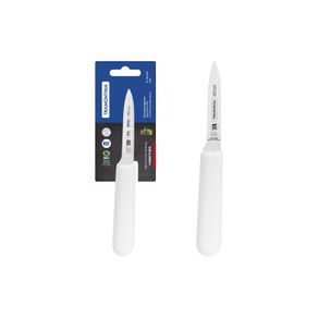Cuchillo para Legumbres Tramontina Profesional con Lámina en Acero Inoxidable y Mango en Polipropileno Blanco 3