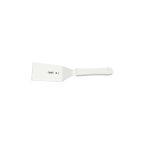 Espátula para Frituras Tramontina Profesional con Lámina en Acero Inoxidable y Mango de Polipropileno Blanco 5x2,1/2