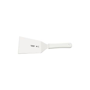 Espátula para Frituras Tramontina Profesional con Lámina en Acero Inoxidable y Mango de Polipropileno Blanco 6x3,1/2