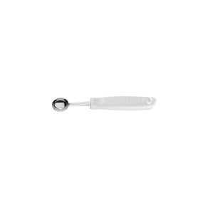 Boleador Tramontina Utilità en Acero Inoxidable con Mango de Polipropileno Blanco 2,9 cm