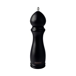 Molinillo de Sal o Pimienta Tramontina Churrasco Black en Cerámica con Recipiente de Madera 8