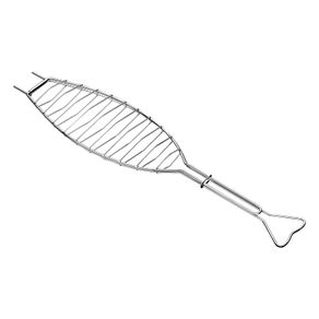 Parrilla Tramontina Churrasco de acero inoxidable de 66x16 cm