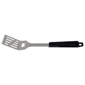 Espátula Tramontina Churrasco Black con Lámina en Acero Inoxidable y Mango de Polipropileno Negro con Destapador de Botellas
