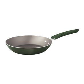 Sartén Tramontina Lyf en Aluminio con Revestimiento Interno y Externo en Antiadherente Starflon Max Verde 24 cm