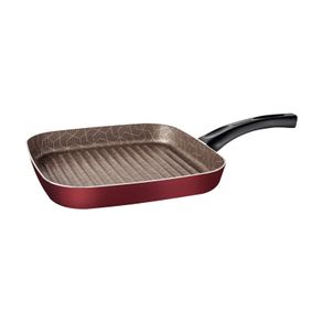 Bifera Tramontina Paris en Aluminio con Revestimiento Interno con Antiadherente Starflon Max y Externo de Silicona Rojo 28 cm 2,3 L