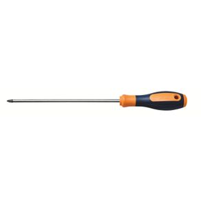Destornillador Punta Cruzada en Acero Cromo Vanadio 3x250 mm (1/8x10
