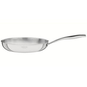 Sartén Tramontina Grano de acero inoxidable con cuerpo triple y mango 30 cm 3,4 L