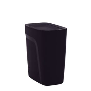 Basurero Tramontina Compact 8,5L de Polipropileno Negro