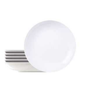 Kit Plato Hondo Tramontina Sophia en Porcelana 22 cm 6 Piezas