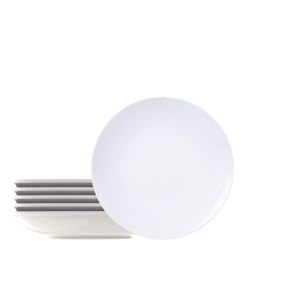 Kit Plato Hondo Tramontina Leonora en Porcelana 21 cm 6 Piezas