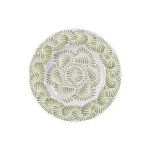 Plato Postre Tramontina Ixchel en Porcelana Decorada 21 cm