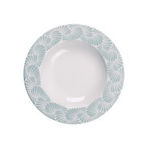 Plato Hondo Tramontina Ixchel en Porcelana Decorada 23 cm