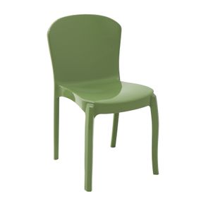 Silla Tramontina Summa Marina Eco en Polipropileno Océano +Clean Verde Oliva
