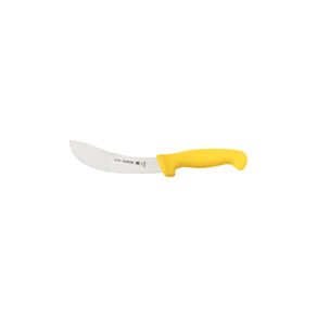 Cuchillo para Desollar y Desangrar Tramontina Profesional con Lámina en Acero Inoxidable y Mango de Polipropileno Amarillo 6