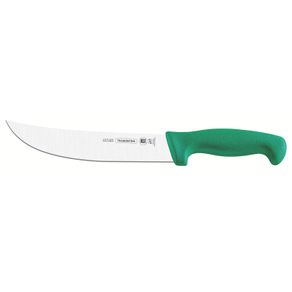 Cuchillo para Carne Tramontina Profissional Lámina en Acero Inoxidable y Mango en Polipropileno Verde 12