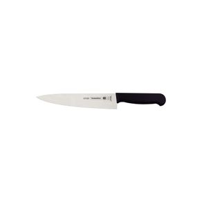 Cuchillo para Carne Tramontina Profissional con Lámina en Acero Inoxidable y Mango de Polipropileno Negro con Protección Antimicrobiana 8