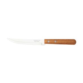 Cuchillo para Asado Tramontina Dynamic con Lámina de Acero Inoxidable con hilo Liso y Mango de Madera Natural 5