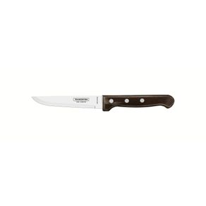 Cuchillo para Asado Jumbo Tramontina con Lámina de Acero Inoxidable y Mango de Madera Tratada Polywood Castaño 5