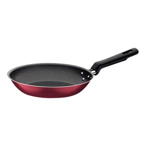 Sartén Tramontina Loreto en Aluminio con Revestimiento Interno y Externo Antiadherente Starflon Max con Mango Baquelita 26 cm 1,8 L Rojo