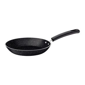 Sartén Tramontina Rockstar en Aluminio con Revestimiento Interno y Externo en Antiadherente Starflon Max Negro 24 cm 1,2 L