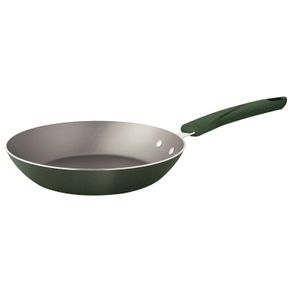 Sartén Tramontina Lyf en Aluminio con Revestimiento Interno y Externo en Antiadherente Starflon Max Verde 28 cm