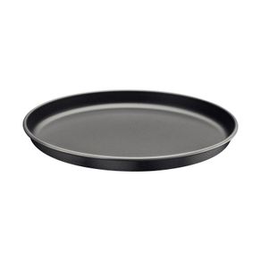 Asadera para pizza Tramontina Brasil en aluminio con revestimiento interno y externo antiadherente Starflon Max grafito 30 cm 1,8 L