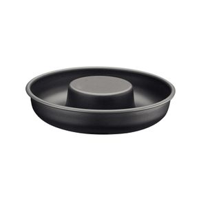 Molde para rosca Tramontina Brasil en aluminio con revestimiento interno y externo antiadherente Starflon Max grafito 24 cm 1,4 L