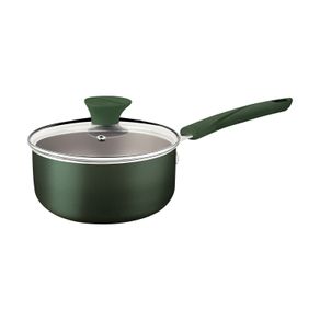 Olla Tramontina LYF en Aluminio con Revestimiento Interno y Externo en Antiadherente Starflon Max Verde Naturaleza 18 cm 2,1 L