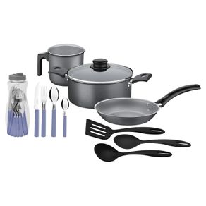 Juego de Cocina en Aluminio 24 Piezas