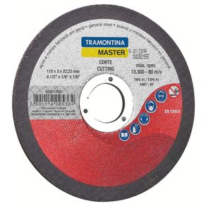 Disco de corte en aceros y metales ferrosos en general 4.1/2
