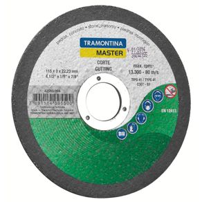 Disco de corte de piedras 4.1/2
