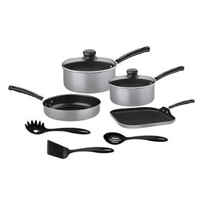 Batería de cocina New Primaware Gris 9 piezas