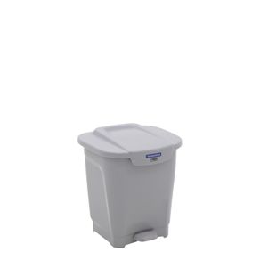 Basurero Tramontina T-Force en Polipropileno Gris 25 L