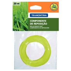 Hilo de nylon 1,8 mm, 20 m de largo, para bordeadora de césped