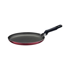 Panquequera Tramontina Loreto en Aluminio con Revestimiento Interno Antiadherente Starflon Max con Mango Baquelita 22 cm 0,6 L Rojo