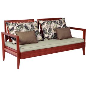 Tramontina Mood FSC Jatobá Wood 2 seater Sofa